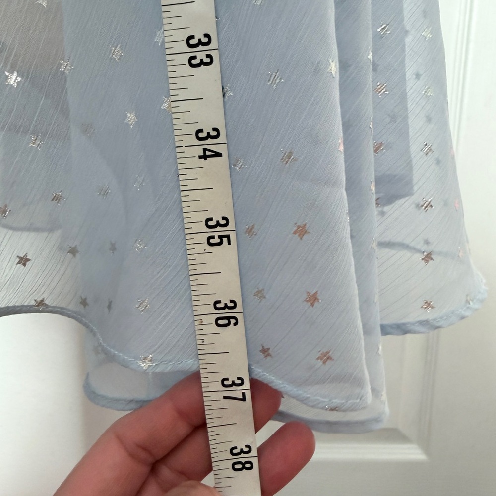 Sister Jane Light Blue and White Tent Dress - Picture 9 of 9